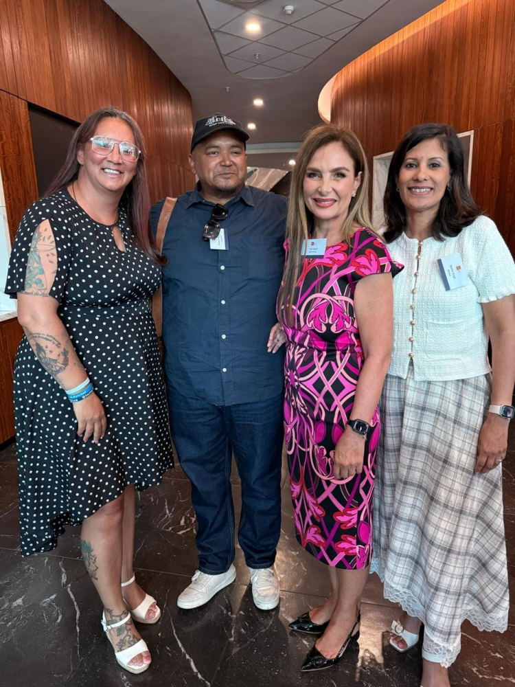 Photograph taken at The 2026 BPESA AGM (left-to-right): Shoana Padayachee (Redial BPO), Shaheed Hendricks (CapeBPO), Fran Swart (Boomerang BPO), Reshni Singh (BPESA)