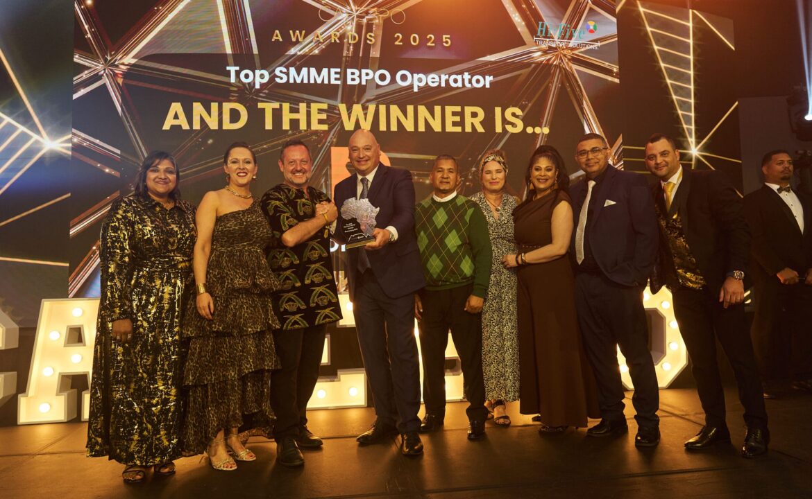 CapeBPO Awards 2025 Stage with Winners