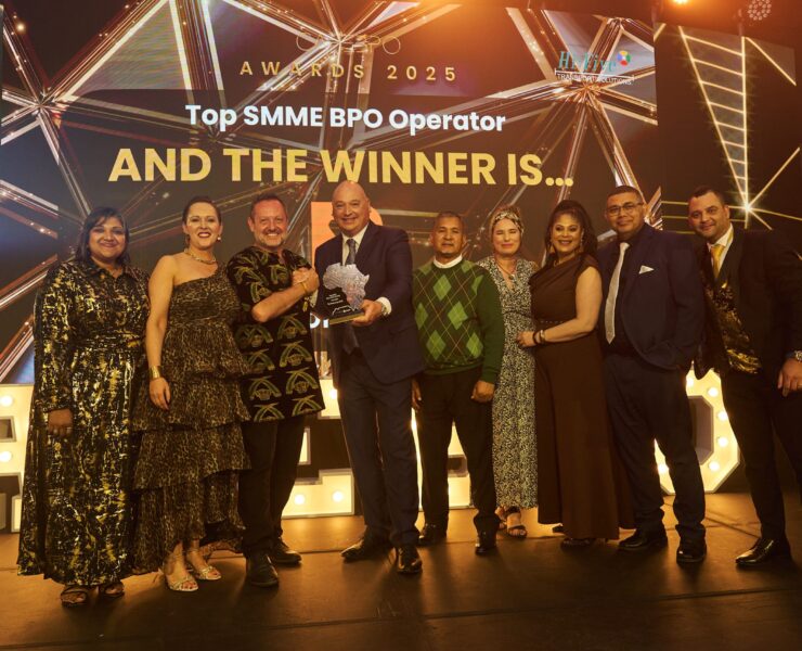 CapeBPO Awards 2025 Stage with Winners