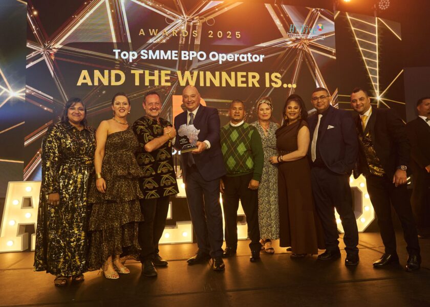 CapeBPO Awards 2025 Stage with Winners