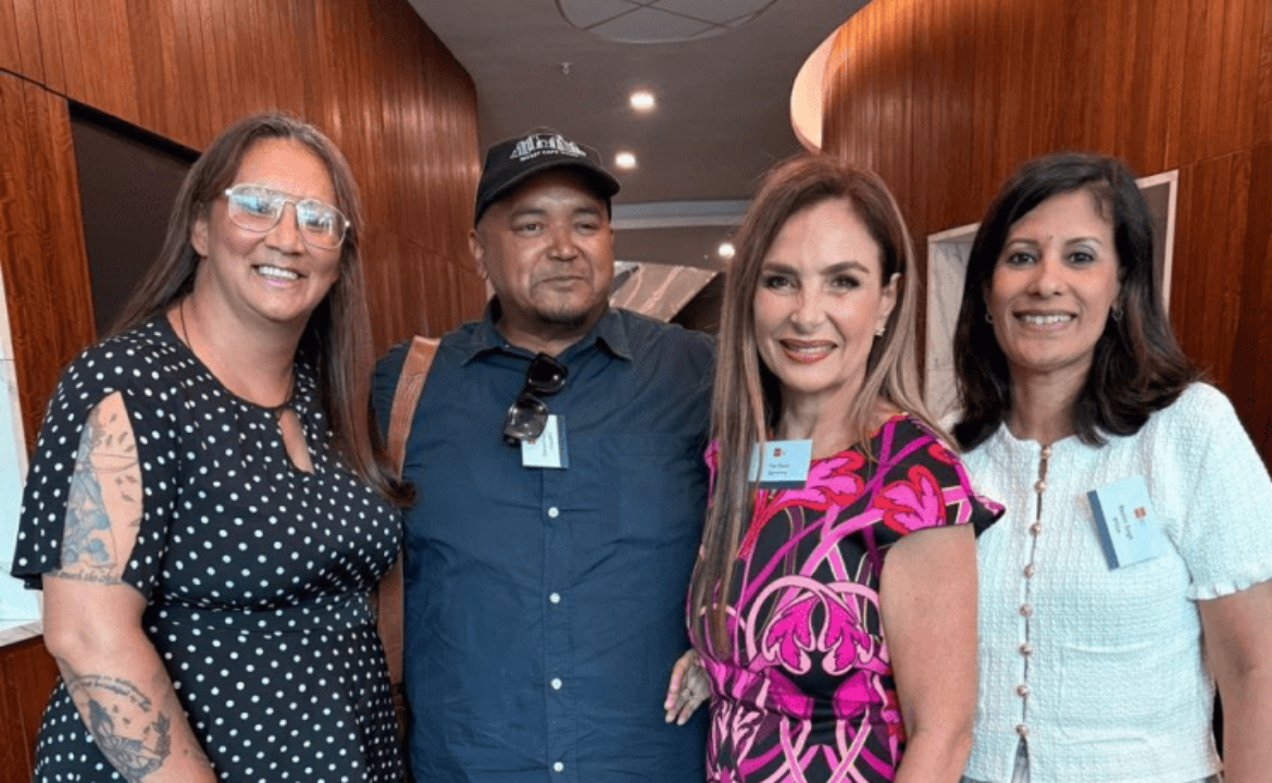 Photo at the 2026 BPESA AGM (left-to-right): Shoana Padayachee (Redial BPO), Shaheed Hendricks (CapeBPO), Fran Swart (Boomerang BPO), Reshni Singh (BPESA)