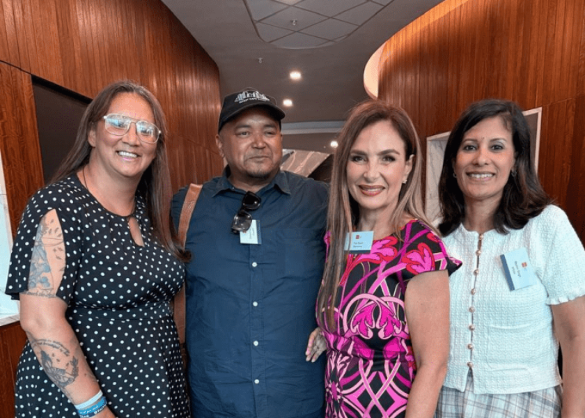 Photo at the 2026 BPESA AGM (left-to-right): Shoana Padayachee (Redial BPO), Shaheed Hendricks (CapeBPO), Fran Swart (Boomerang BPO), Reshni Singh (BPESA)